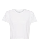 Next Level Women's Festival Crop Top. 5080 - White