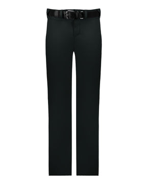 Alleson Athletic Youth Baseball Pants With Braid. 605WLBY - Black/ White