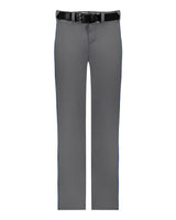 Alleson Athletic Youth Baseball Pants With Braid. 605WLBY - Charcoal/ Royal