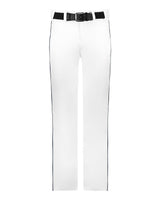 Alleson Athletic Youth Baseball Pants With Braid. 605WLBY - White/ Navy