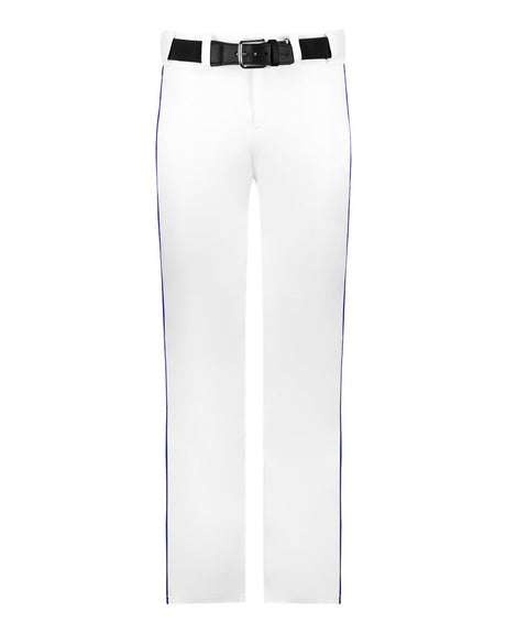 Alleson Athletic Youth Baseball Pants With Braid. 605WLBY - White/ Purple