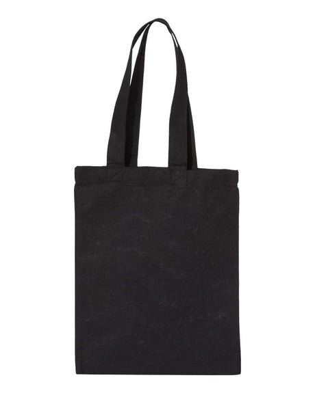 OAD Medium Canvas Tote. OAD116 - Black