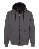 DRI DUCK Men's Bateman Bonded Power Fleece 2.0 Full-Zip Jacket. 7040 - Dark Oxford