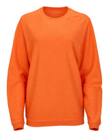 Boxercraft Unisex Corded Crewneck Sweatshirt. D02 - Orange