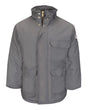 Bulwark Men's Tall Deluxe Parka - EXCEL FR® ComforTouch. JLP8T - Grey