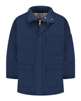 Bulwark Men's Tall Deluxe Parka - EXCEL FR® ComforTouch. JLP8T - Navy