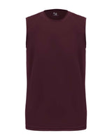 Badger Youth B-Core Sleeveless T-Shirt. 2130 - Maroon