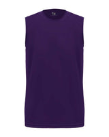 Badger Youth B-Core Sleeveless T-Shirt. 2130 - Purple
