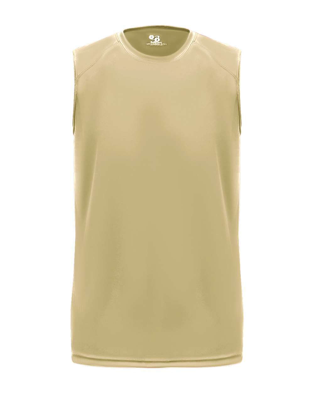 Badger Youth B-Core Sleeveless T-Shirt. 2130 - Vegas Gold