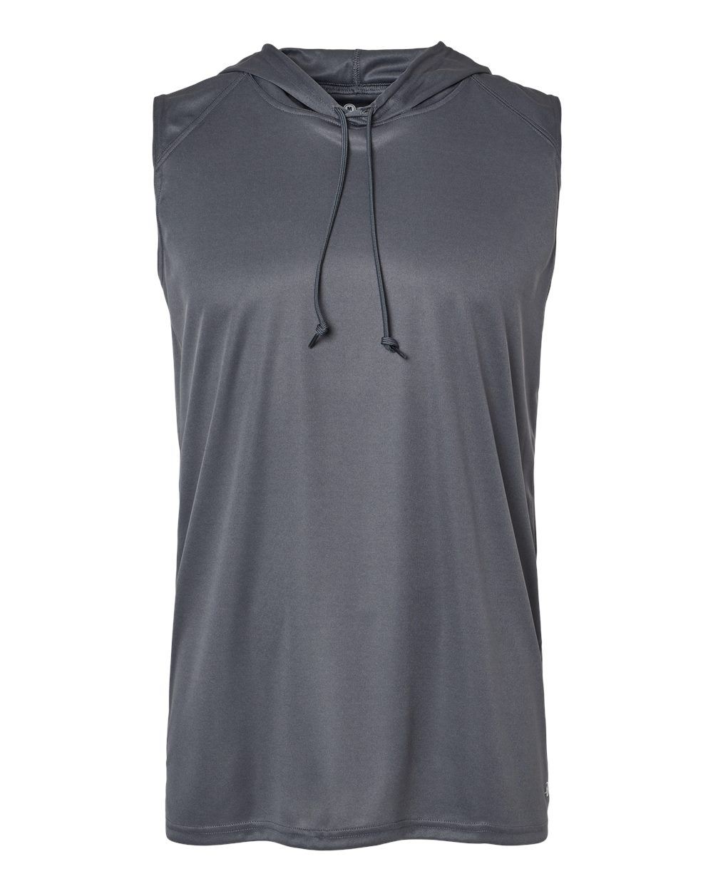 Badger Men's B-Core Hooded Sleeveless T-Shirt. 4108 - Graphite