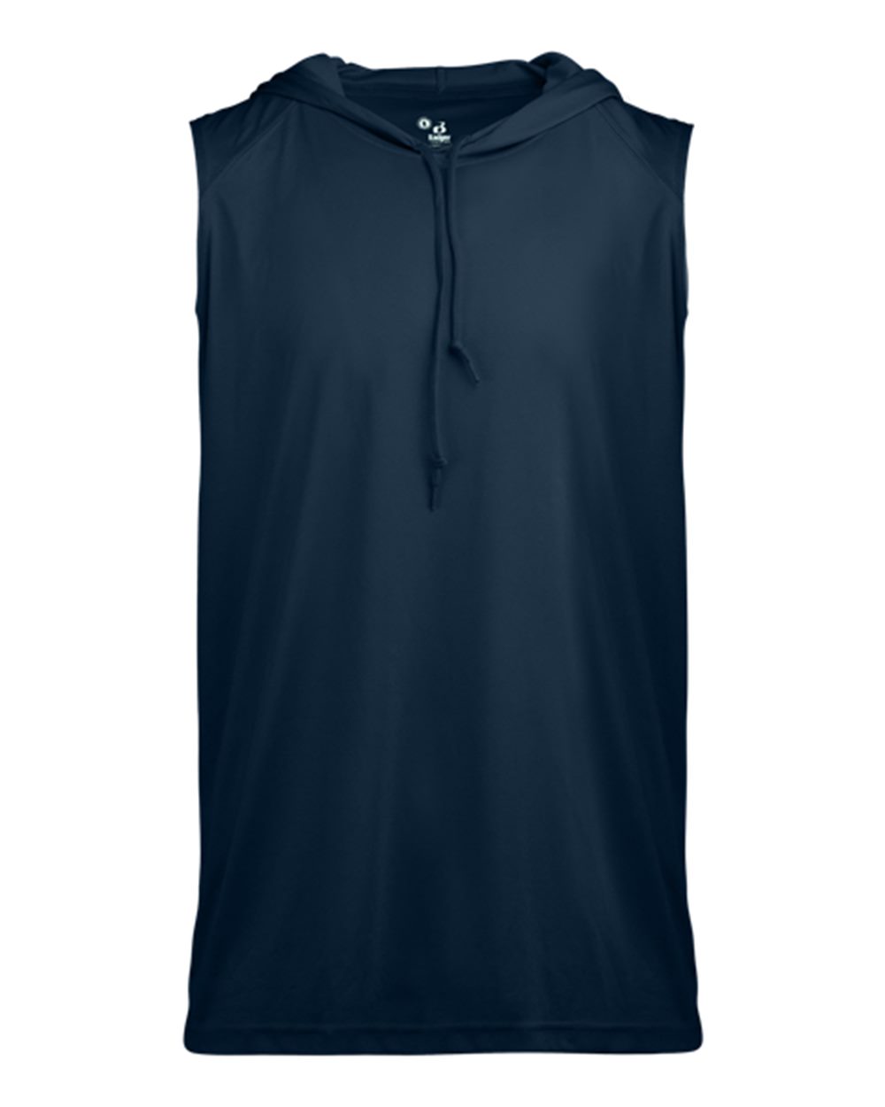 Badger Men's B-Core Hooded Sleeveless T-Shirt. 4108 - Navy