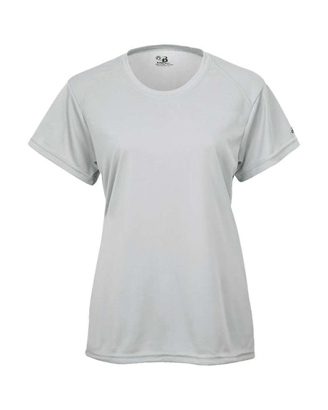 Badger Girls' T-Shirt. 2160 - Silver