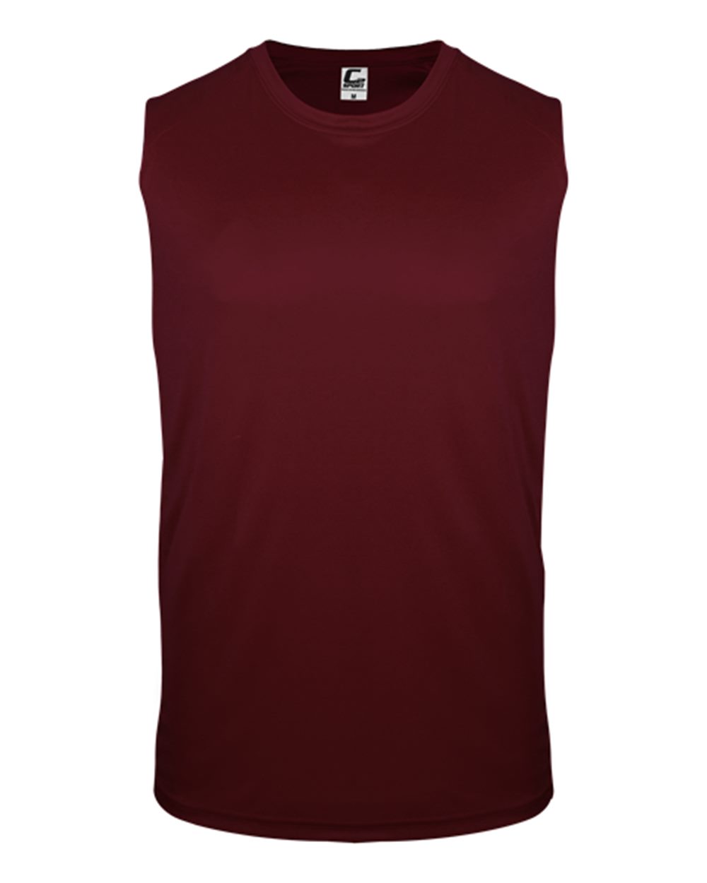 C2 Sport Men's Sleeveless T-Shirt. 5130 - Maroon
