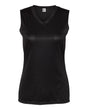 C2 Sport Women's Sleeveless V-Neck T-Shirt. 5663 - Black