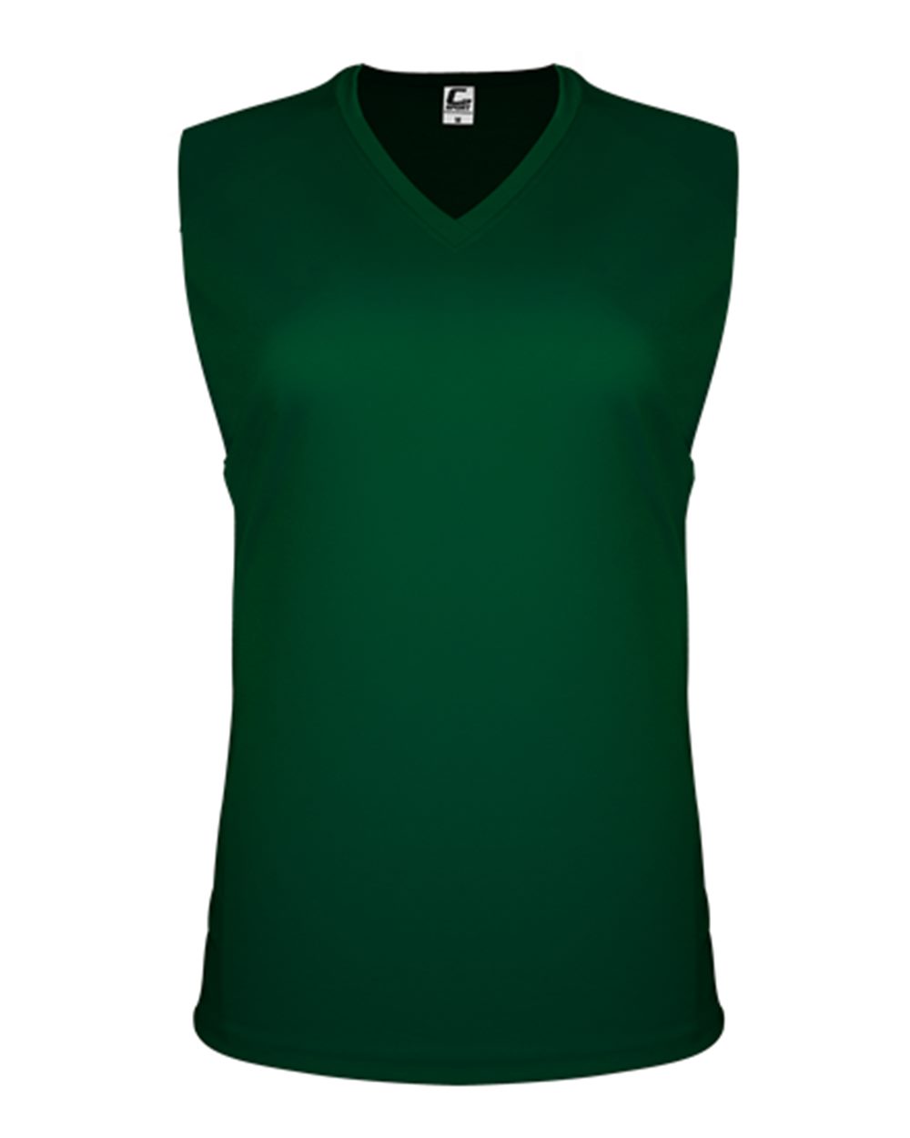 C2 Sport Women's Sleeveless V-Neck T-Shirt. 5663 - Forest