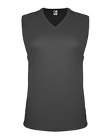 C2 Sport Women's Sleeveless V-Neck T-Shirt. 5663 - Graphite