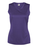 C2 Sport Women's Sleeveless V-Neck T-Shirt. 5663 - Purple