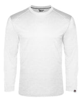 Badger Men's FitFlex Performance Long Sleeve T-Shirt. 1001 - White