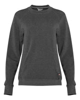 Badger Women's FitFlex French Terry Crewneck Sweatshirt. 1041 - Charcoal