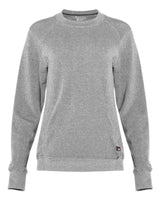 Badger Women's FitFlex French Terry Crewneck Sweatshirt. 1041 - Oxford