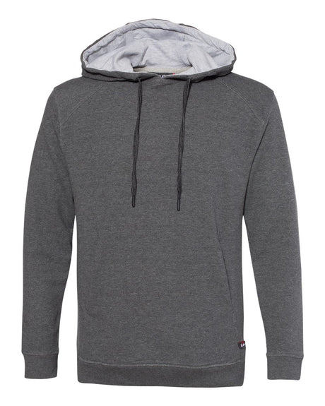 Badger Men's FitFlex French Terry Hooded Sweatshirt. 1050 - Charcoal