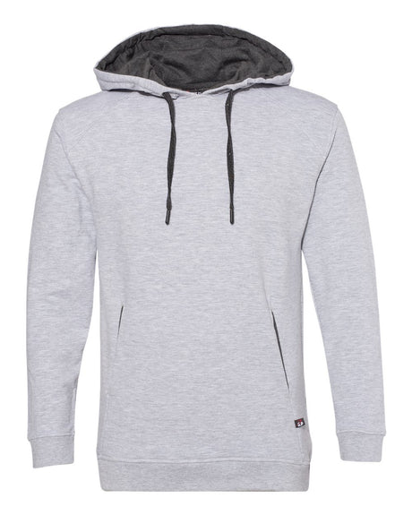 Badger Men's FitFlex French Terry Hooded Sweatshirt. 1050 - Oxford