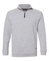 Badger Men's FitFlex French Terry Quarter-Zip Pullover. 1060 - Oxford