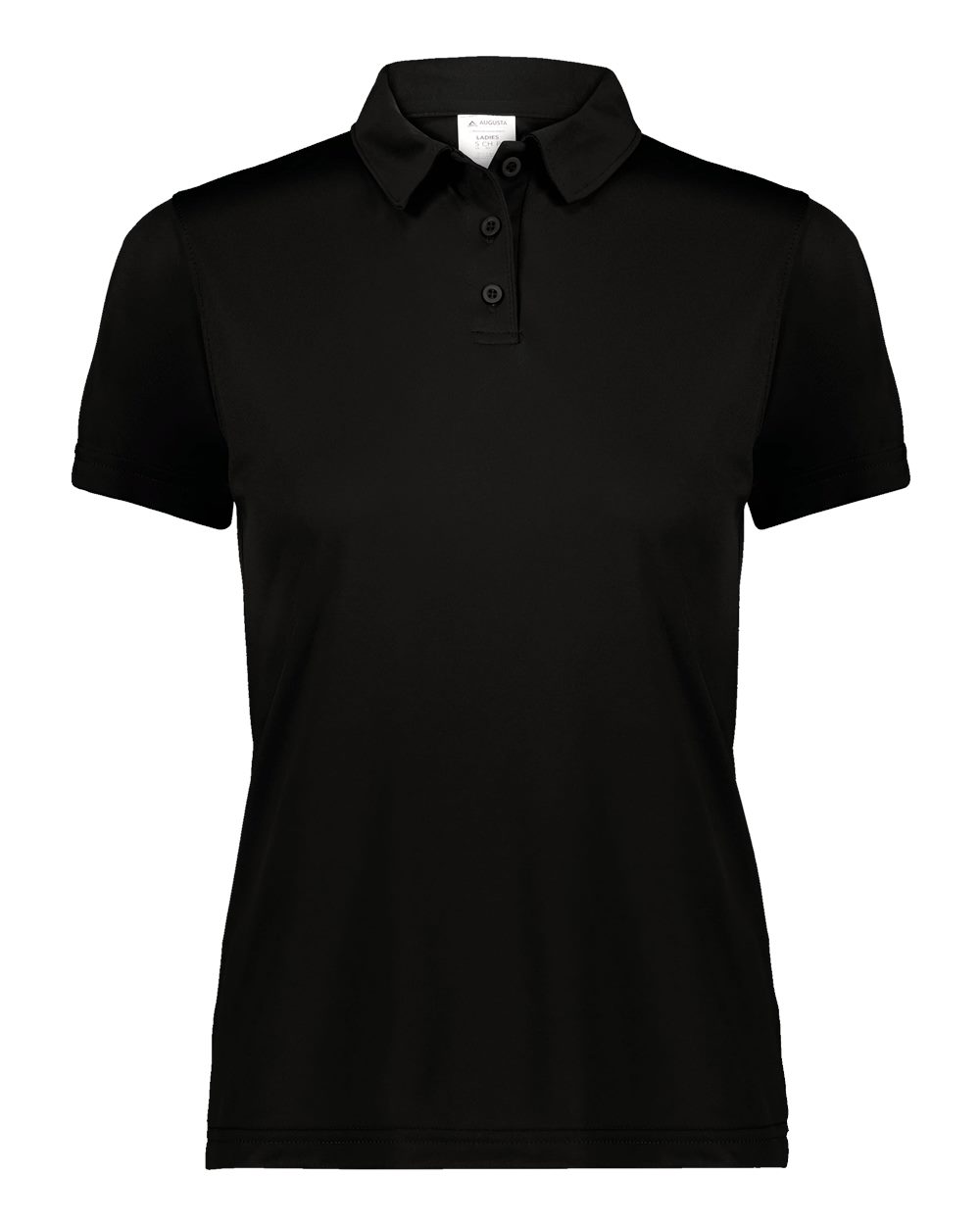 Augusta Sportswear Women's Vital Polo. 5019 - Black