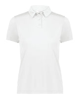Augusta Sportswear Women's Vital Polo. 5019 - White