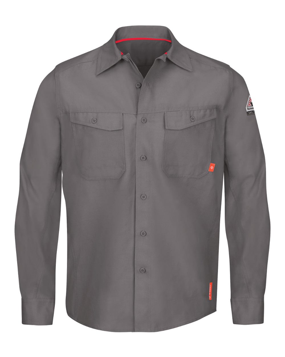 Bulwark Men's iQ Series® Endurance Work Shirt. QS40 - Grey