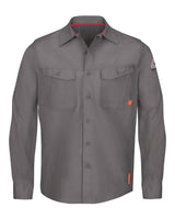 Bulwark Men's iQ Series® Endurance Work Shirt. QS40 - Grey