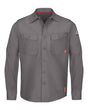 Bulwark Men's iQ Series® Endurance Work Shirt. QS40 - Grey