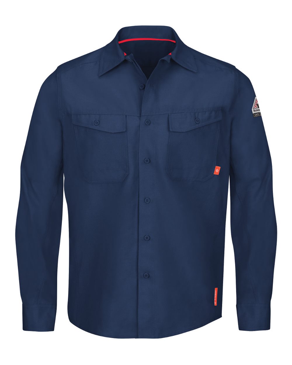 Bulwark Men's iQ Series® Endurance Work Shirt. QS40 - Navy