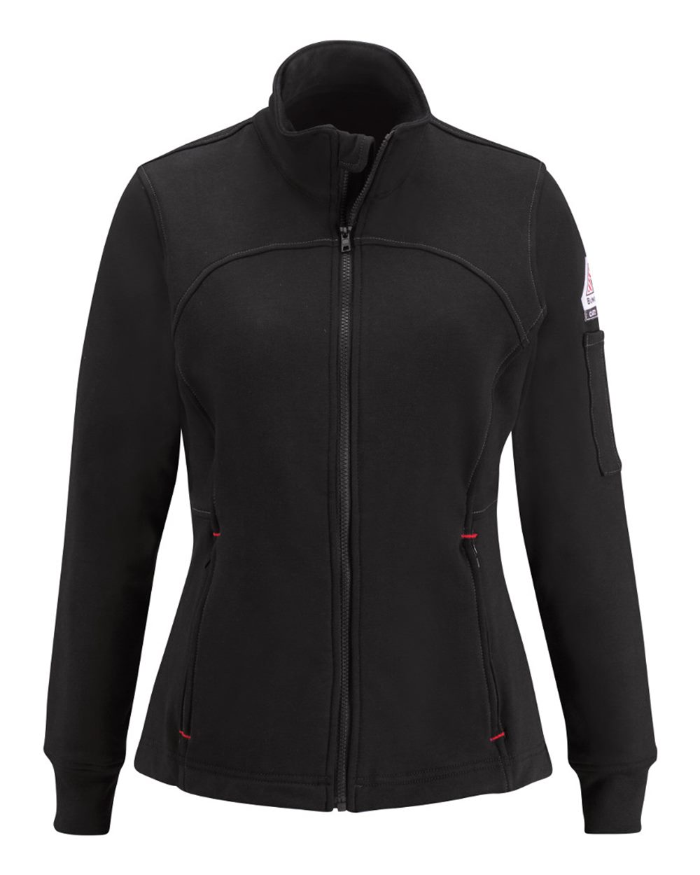 Bulwark Women's Full-Zip Fleece Jacket. SEZ3 - Black