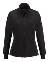 Bulwark Women's Full-Zip Fleece Jacket. SEZ3 - Black