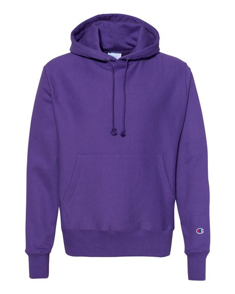 Champion Unisex Reverse Weave® Hooded Sweatshirt. S101 - Purple