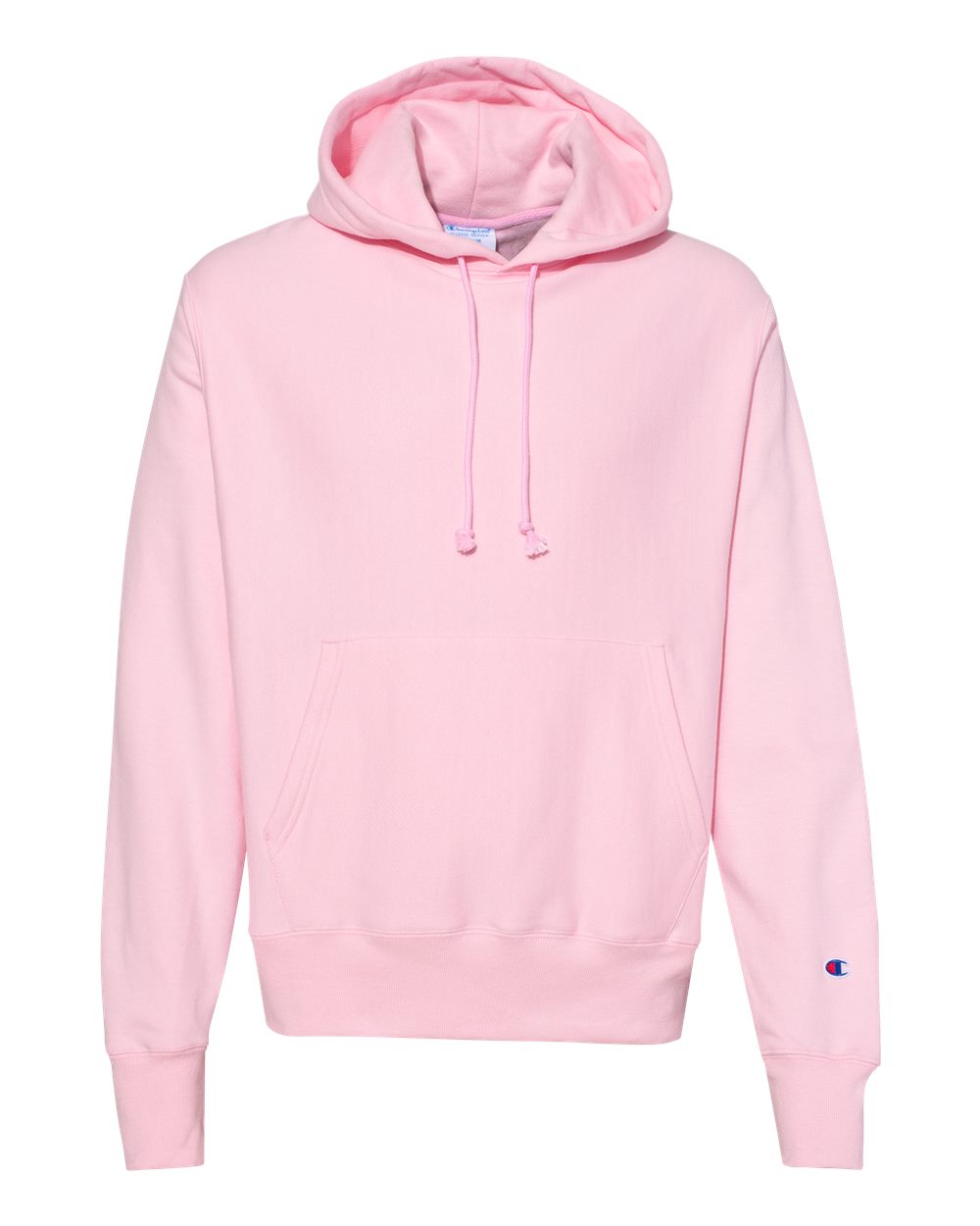 Champion Unisex Reverse Weave® Hooded Sweatshirt. S101 - Pink Candy