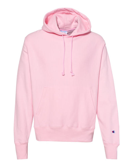 Champion Unisex Reverse Weave® Hooded Sweatshirt. S101 - Pink Candy