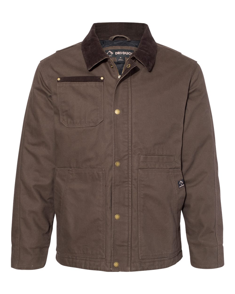 DRI DUCK Men's Rambler Boulder Cloth Jacket. 5091 - Tobacco