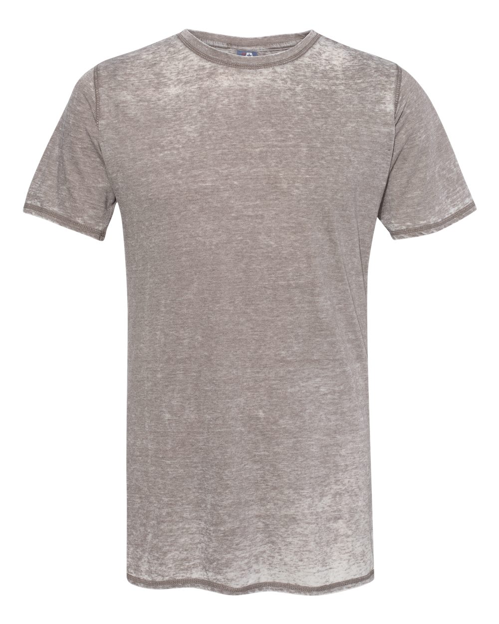 J. America Unisex Zen Jersey T-Shirt. 8115 - Cement