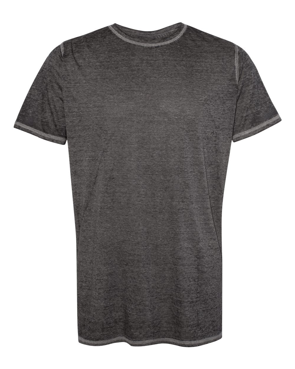 J. America Unisex Zen Jersey T-Shirt. 8115 - Twisted Black