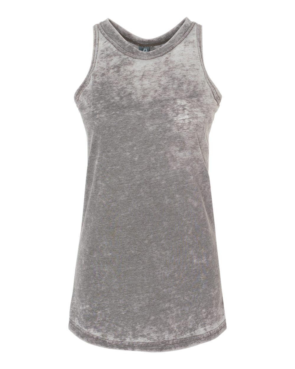 J. America Women’s Zen Jersey Tank Top. 8117 - Cement