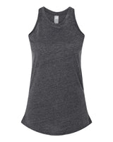 J. America Women’s Zen Jersey Tank Top. 8117 - Dark Smoke