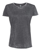 J. America Women’s Zen Jersey T-Shirt. 8116 - Dark Smoke