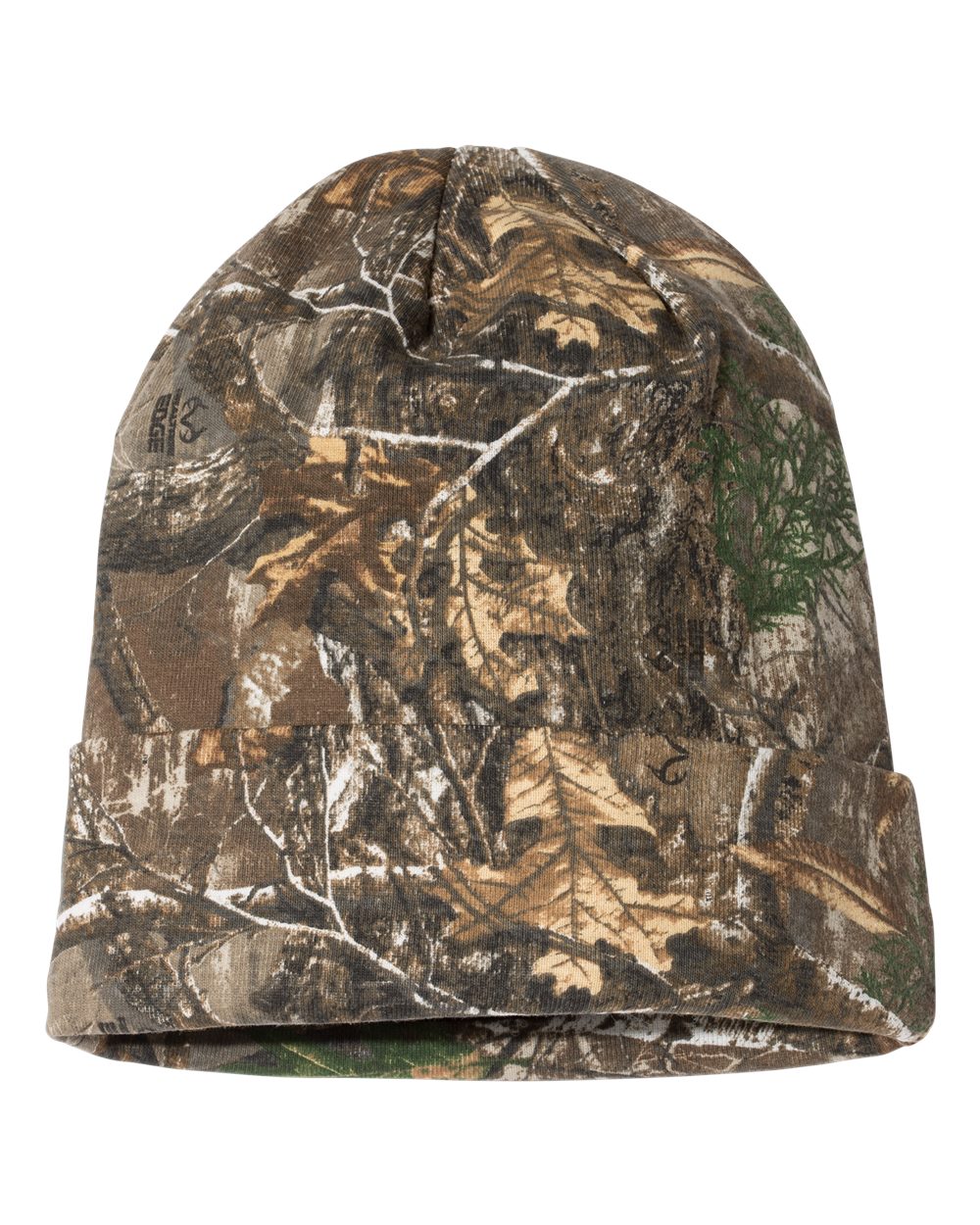 Kati 12" Licensed Camo Cuffed Beanie. LCB12 - Realtree Edge