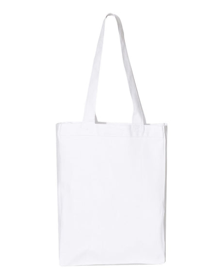 Q-Tees 12L Gussetted Shopping Bag. Q1000 - White