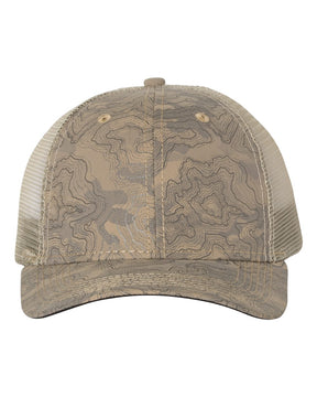 DRI DUCK Territory Trucker Cap. 3458 - Khaki