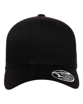 Flexfit 110® Mesh-Back Cap. 110M - Black