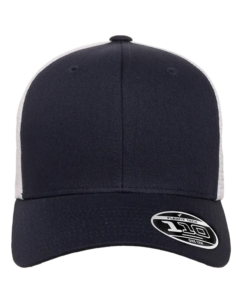 Flexfit 110® Mesh-Back Cap. 110M - Navy/ White
