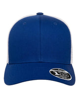 Flexfit 110® Mesh-Back Cap. 110M - Royal/ White
